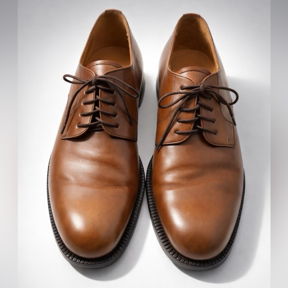 EUC Church's Prima Classe Handmade Leather Derby Shoes - 7.5M C - Prada Era VTG